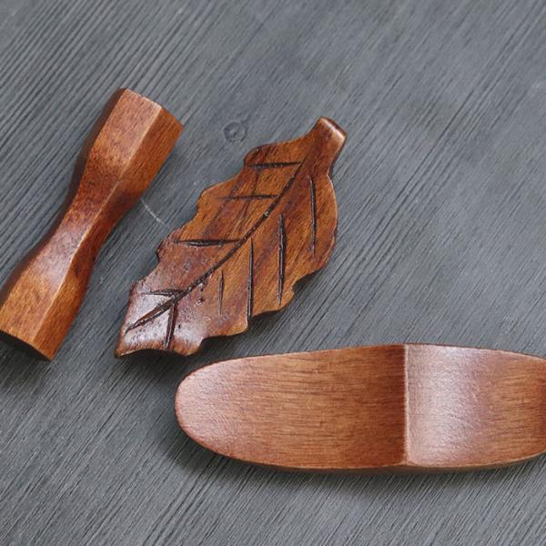 木製 箸置き 木の箸置き 全4種 単品 カトラリー カトラリーレスト かわいい おしゃれ ナチュラル...