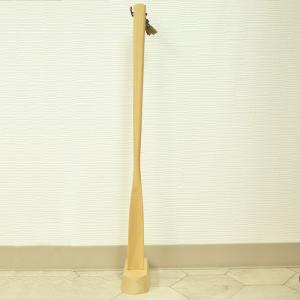 木製 靴べら ロング スタンド付き くつべらセット ブナ