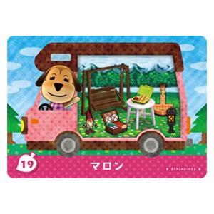 どうぶつの森 amiiboカード No.19 マロン 【amiibo+