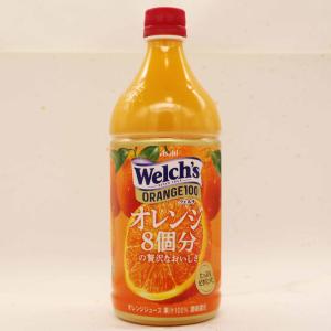 アサヒ飲料 Welch's オレンジ100 800g×4本  ウェルチ   果汁｜karisomesh