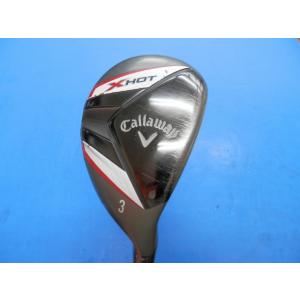 即決 ４４ キャロウェイ Ｘ ＨＯＴ ハイブリッド　ＵＳ仕様カーボン （Ｒ） ３Ｈ １９度 ＨＣ無 ...