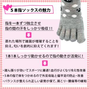 5本指ソックス 靴下 おまかせ3足セット ショ...の詳細画像5