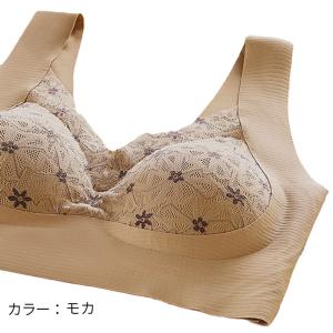 ノンワイヤーブラ シームレス ナイトブラ おや...の詳細画像5