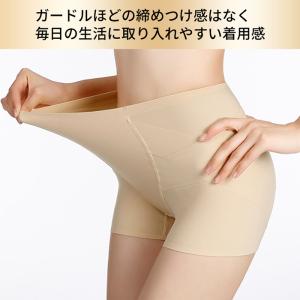 ガードル 1枚ばき ショート丈 ソフト 下腹 ...の詳細画像5
