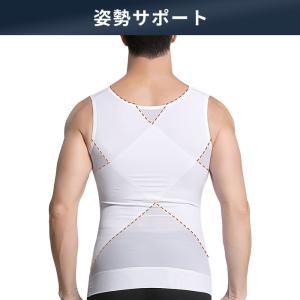 メンズ 加圧タンクトップ 加圧インナー 筋トレ...の詳細画像5