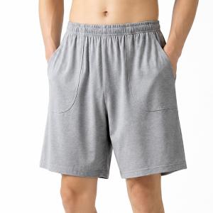 ショートパンツ メンズ 綿100% ポケット付...の詳細画像1