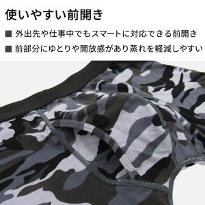 メンズ ボクサー ショーツ 3分丈 インナー ...の詳細画像5