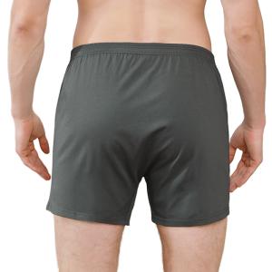 メンズ トランクス 綿100% コットン ニッ...の詳細画像4