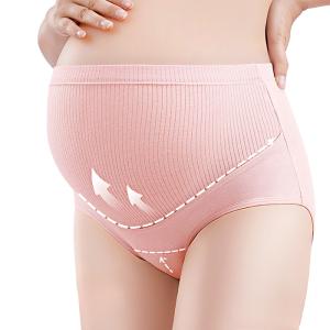 マタニティー ショーツ 綿95% ハイウエスト...の詳細画像2