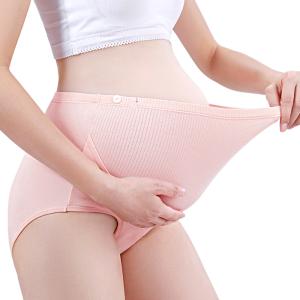 マタニティー ショーツ 綿95% ハイウエスト...の詳細画像4