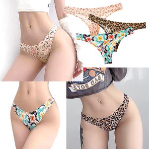 Tバック レディース シームレス 豹柄 パンサ...の詳細画像4