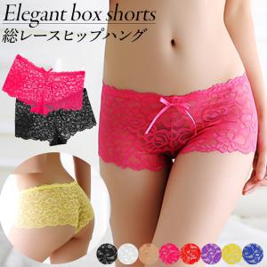 ショーツ レディース 総レース ボクサーパンツ ...の商品画像