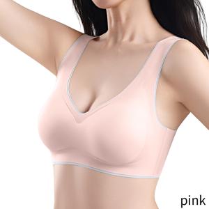 シームレスブラ ノンワイヤー ブラジャー 大き...の詳細画像1