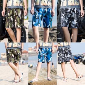 メンズ 水着 サーフパンツ インナー付き 迷彩...の詳細画像1
