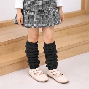 レッグウォーマー 子供用 ロング アクリル混 ...の詳細画像3