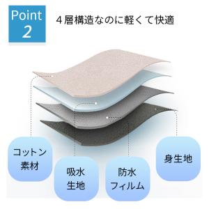 吸収型サニタリーショーツ Tバック シームレス...の詳細画像5