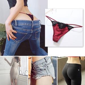 Tバック レディース セクシー 紐パン サテン...の詳細画像5