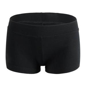 バレエ ショートパンツ 黒 綿95% オーバー...の詳細画像5