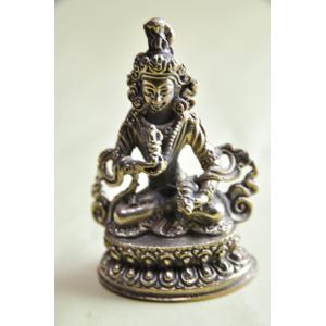 ヴァジュラサッタ　金剛薩た　ミニメタル仏像　ネパールパタン製仏像【送料無料】