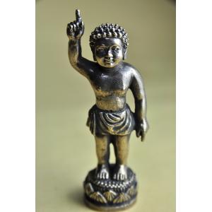天上天下唯我一番　誕生童子 Amazon｜仏像 釈迦誕生仏 瑠璃材質 天上天下唯我独尊 釈迦如来