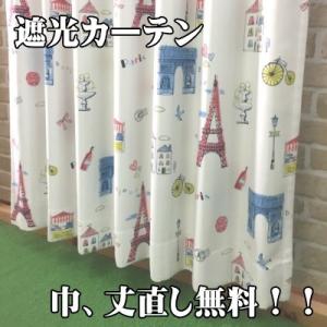 パリス遮光　150cm×140cm　2枚組　遮光/ウォッシャブル/丈直し無料/巾直し無料/形態安定加...