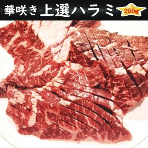 焼肉　BBQ　バーベキュー　タレ漬け　華咲き上選ハラミ