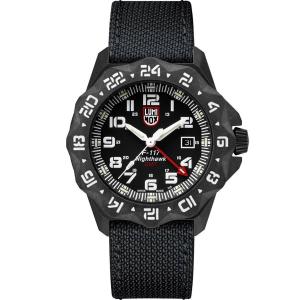 Luminox F-117 ナイトホークウォッチ - 6441, ブラック, カジュアル、ダイバー、...