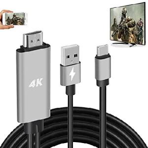 Overhale mode færge HDMI Adapter USB Type C Cable MHL 4K HD Converter Charging Cord for iMac  MacBook Samsung Laptop Galaxy S20 S10 S9 S8 Note 20 10 LG G8 G5 Q5 Android  Ph -