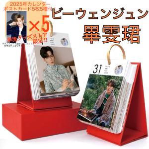 中国俳優ビーウェンジュンの、カレンダー2026年！【ポストカード5p付き】