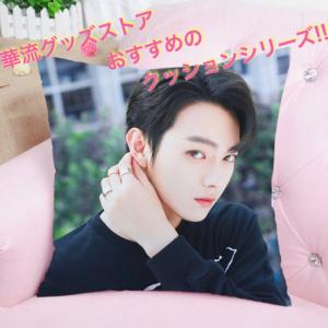 中国俳優シューカイ(許凱)のプリントクッション！ : 華流グッズストア