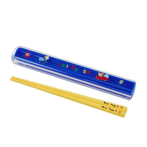 ミキハウス mikihouse はしセット 黄 赤 15-4112-381