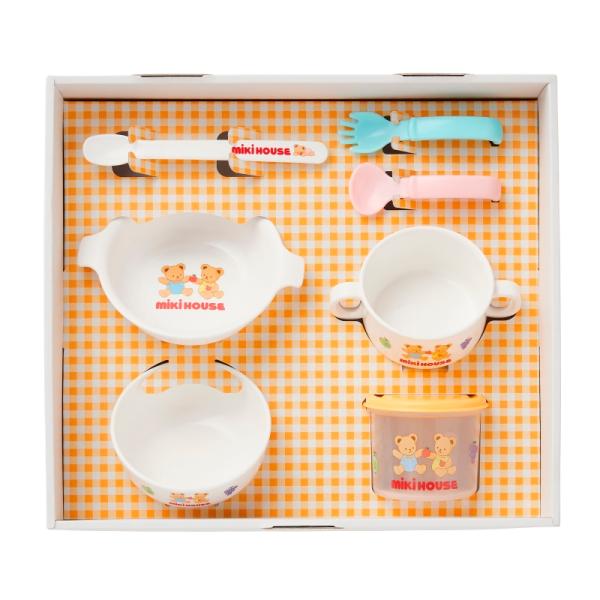 ミキハウス mikihouse テーブルウェアセット 46-7154-685