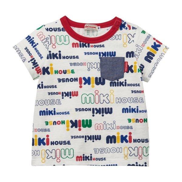 【再入荷！】セール ミキハウス 半袖Tシャツ マルチ 100cm 110cm 120cm 130cm...