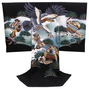 SOUBIEN（創美苑） 【当店購入商品限定】男児初着家紋入れ お宮参り