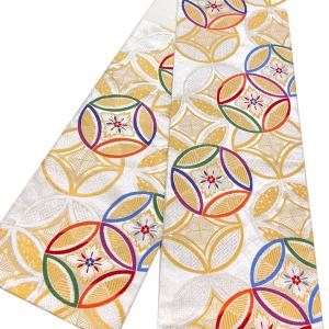 正絹西陣袋帯　野々村織物謹製　宝飾佐賀錦　①( 訪問着、留袖、色無地) 011719837511.jpg