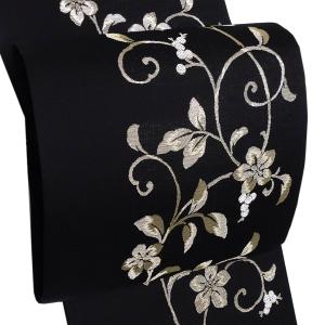 15%OFF/セール 夏袋帯 黒 仕立て上がり 沢本織物 フォーマル