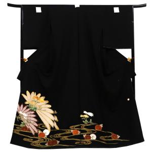 40%OFFセール 黒留袖 手描き京友禅 仕立て付き 正絹 販売 新品 40%OFFセール 黒留袖 手描き京友禅 仕立て付き 正絹 販売 新品