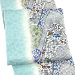 本紅型 名古屋帯 城間栄順 城間びんがた工房 仕立て付き 琉球紅型 白