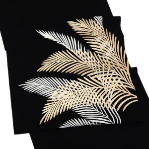 岡重 バッグ OKAJIMA 黒 ブラック 象 花唐草 京友禅 トートバッグ 上品