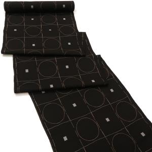 なごみや 反物 織の着物 袷用 単衣用 日本製 正絹 米沢御召 綾織 縦縞