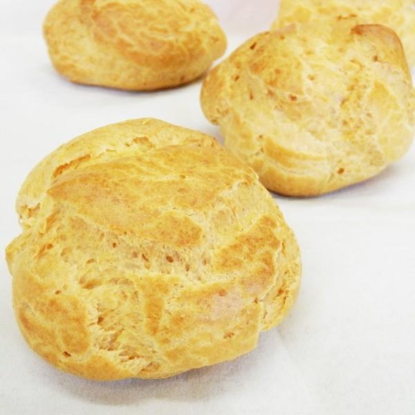 菓子工房華もも　送料無料　シュークリームの皮だけ　パータシュー　12個セット　冷凍　生地　お菓子作り...