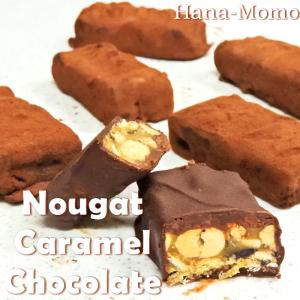 菓子工房華もも　送料無料　ヌガーキャラメルショコラ180g×2袋セット　ナッツ　クッキー　2025　お中元　スイーツ　ギフト　菓子