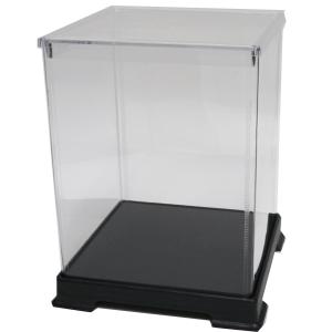 かしばこ商店 透明フィギュアケース 内寸 横幅17.8×奥行17.8×高さ22.8cm
