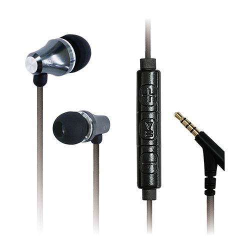 ボリューム＆スイッチ付ステレオイヤホンマイク (4極φ3.5端子用)(AE224)