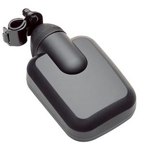 サイドコンポーネントミラー　黒　28〜30mm用(KM-974)