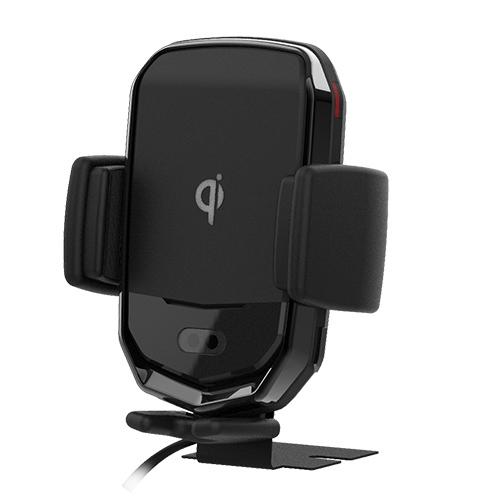 ワイヤレス充電器自動開閉ホルダー キャパシタ付 貼付タイプ(KW18)