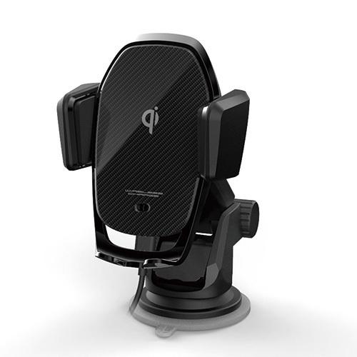 ワイヤレス充電機能付　自動開閉ホルダー　吸盤式(KW19)