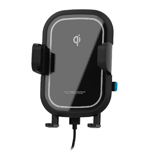 ワイヤレス充電機能付　電動アームホルダー　エアコン取付(KW22)