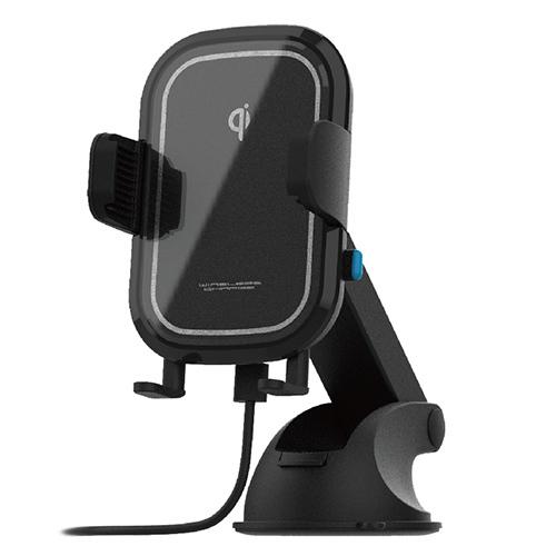 ワイヤレス充電機能付　電動アームホルダー　吸盤式(KW23)