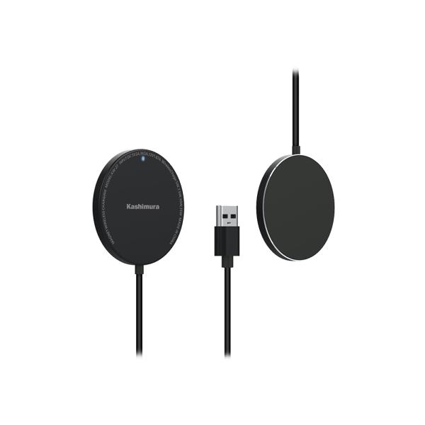 マグネットワイヤレス充電器 15W 1m(KW27)
